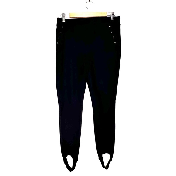 Loft | Navy Blue Stirrup Pants Size Medium - Picture 1 of 7